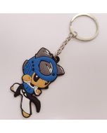 Keychain TKD Kid Blue Gear