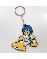 Keychain TKD Boy Blue Gear