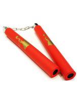 Foam Nunchaks Bruce Lee Red