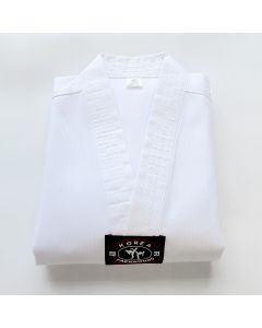 Taekwondo Uniform White V-Neck