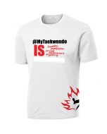 White #MyTaekwondo Mens T-Shirt