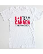 Team Canada Taekwondo T-Shirt White