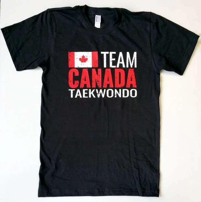 Team Canada Taekwondo T-Shirt Black