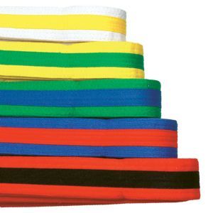 Striped Colour Belt